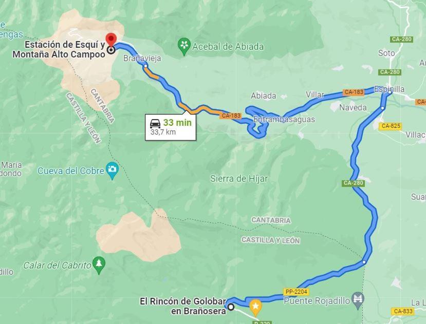 El Rincon De Golobar En Branosera المظهر الخارجي الصورة